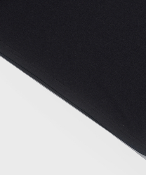 CARGOBROS FOR WOMAN（カーゴブロスフォーウィメン）の「CFW モーショングラフィックレイヤードロングスリーブTシャツ（チャコール/ブラック）（Tシャツ/カットソー・レディース・その他・FREE）」の6枚目の写真