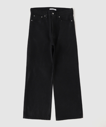 NO MAINTENANCE / ノーメンテナンス BAGGY DENIM WAXED BLACK