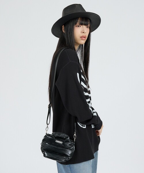 ROOTOTE(ルートート)の「【ROOTOTE/ ルートート】 FE babyroo ベビールー モダーンA /2WAYショルダーバッグ/ユニセックス(ショルダーバッグ・メンズ・ブラック・フリー)」の1枚目の写真