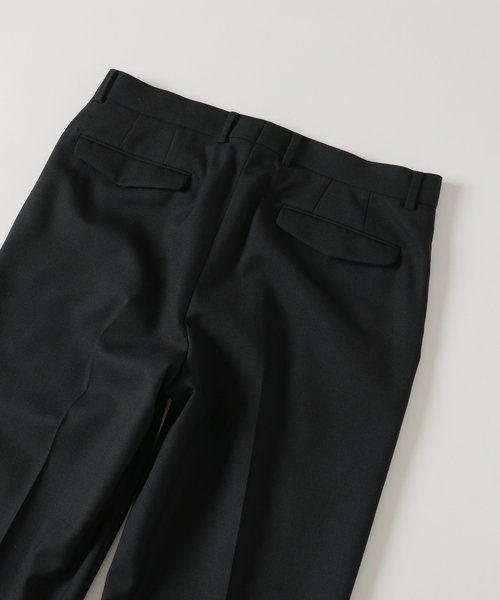 EDIFICE(エディフィス)の「ハイツイスト ウール フレア パンツ(スラックス・メンズ・ベージュ/ブラック・MEDIUM/LARGE)」の11枚目の写真