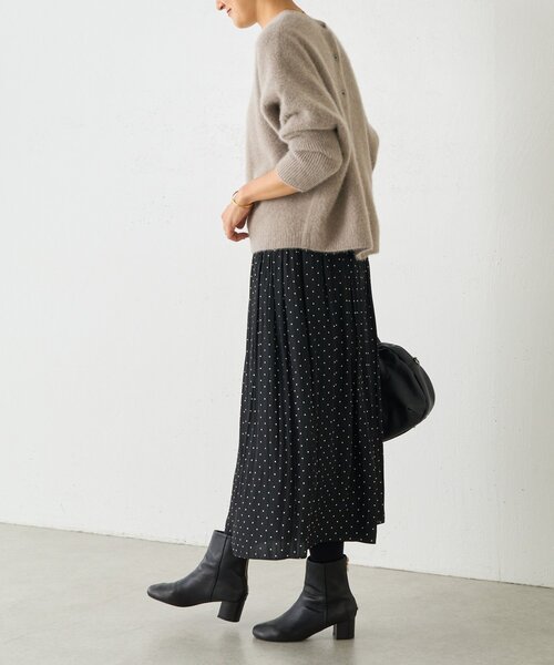 BEARDSLEY(ビアズリー)の「ドットシワシフォンギャザーパンツ(その他パンツ・レディース・ブラック・1/2/0)」の22枚目の写真