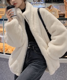 フェイクファージップアウター