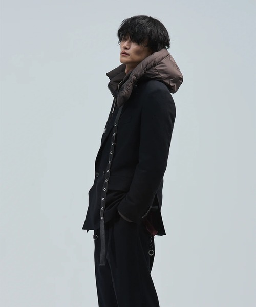 BED J.W. FORD(ベッドフォード)の「【BED J.W. FORD】W(テーラードジャケット・メンズ・ブラック/ブラウン・1/0)」の5枚目の写真