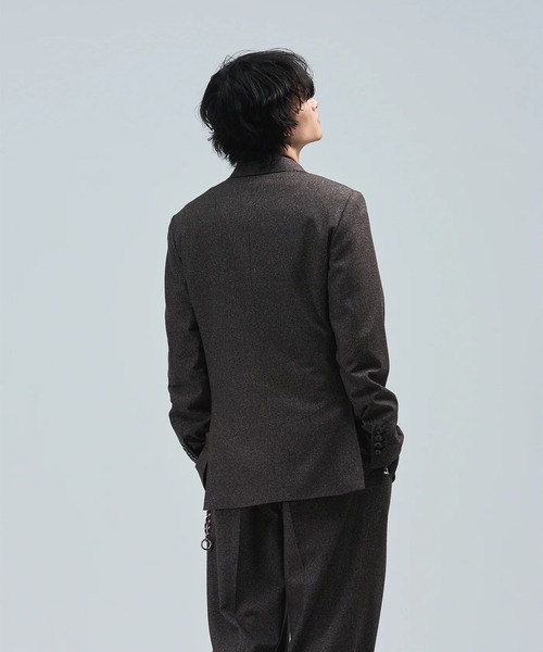 BED J.W. FORD(ベッドフォード)の「【BED J.W. FORD】W(テーラードジャケット・メンズ・ブラック/ブラウン・1/0)」の7枚目の写真