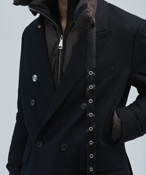 BED J.W. FORD(ベッドフォード)の「【BED J.W. FORD】W(テーラードジャケット・メンズ・ブラック/ブラウン・1/0)」の8枚目の写真