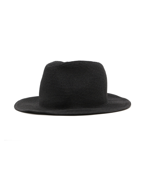 BRONTE（ブロンテ）の「【CLASSY.4月号掲載】BRONTE HAT / ペーパーコットン ハット 16SS（ハット・レディース・ナチュラル/ブラック・ONE SIZE）」の2枚目の写真