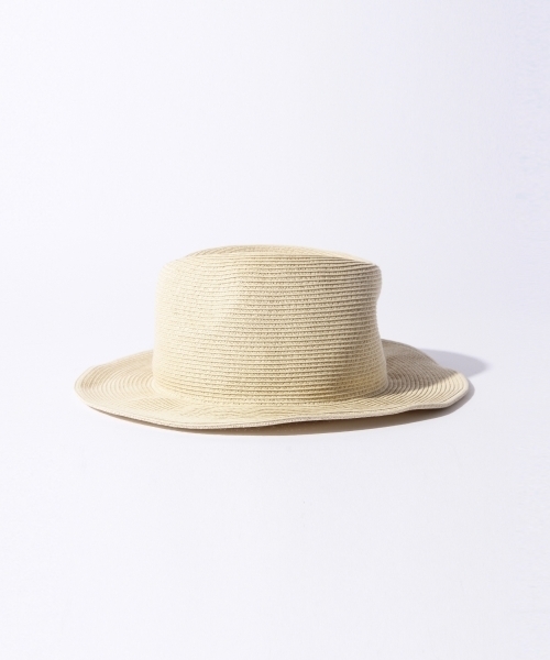 BRONTE（ブロンテ）の「【CLASSY.4月号掲載】BRONTE HAT / ペーパーコットン ハット 16SS（ハット・レディース・ナチュラル/ブラック・ONE SIZE）」の7枚目の写真