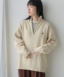 【WEB限定】POLO BCS(ポロ・ビーシーエス)ハーフジップスタンドカラーニット