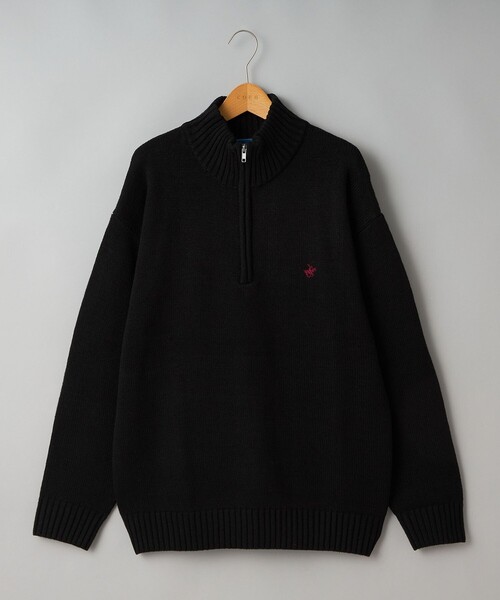 POLO BCS（ポロ ビーシーエス）の「【WEB限定】POLO BCS（ポロ・ビーシーエス）ハーフジップスタンドカラーニット（ニット/セーター・メンズ・ブラック/モカ/オレンジ/クリーム・L/XL/M）」の22枚目の写真