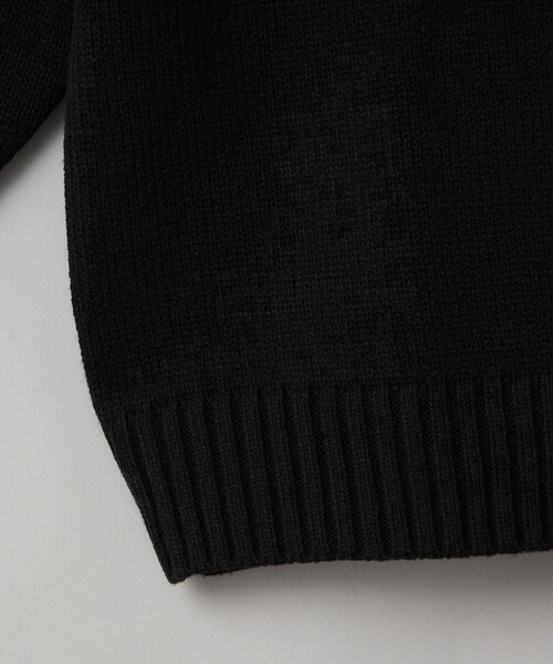 POLO BCS（ポロ ビーシーエス）の「【WEB限定】POLO BCS（ポロ・ビーシーエス）ハーフジップスタンドカラーニット（ニット/セーター・メンズ・ブラック/モカ/オレンジ/クリーム・L/XL/M）」の18枚目の写真