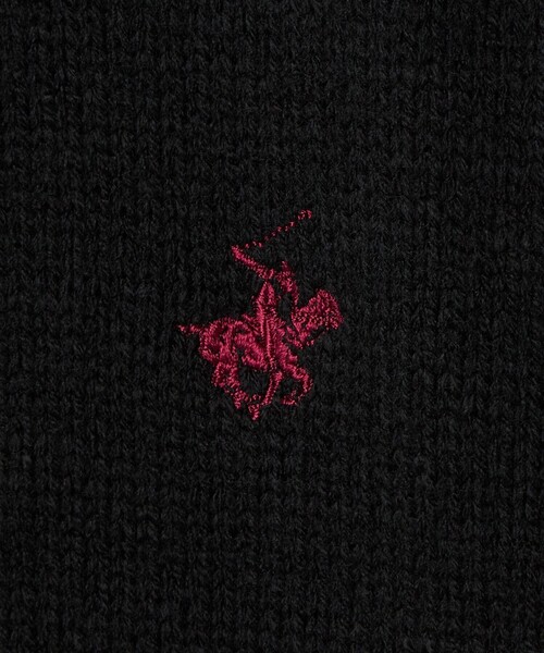 POLO BCS（ポロ ビーシーエス）の「【WEB限定】POLO BCS（ポロ・ビーシーエス）ハーフジップスタンドカラーニット（ニット/セーター・メンズ・ブラック/モカ/オレンジ/クリーム・L/XL/M）」の17枚目の写真