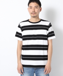 GLOBAL WORK | ラフインレイボーダーＴ半袖/711343(Tシャツ/カットソー)