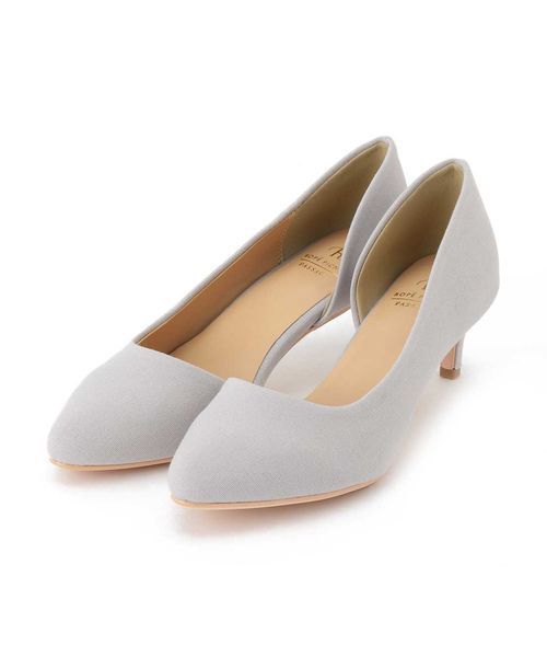 ROPE' PICNIC（ロペピクニック）の「カラーサイドオープンパンプス（パンプス・レディース・グレー/オレンジ系その他/ネイビー/イエロー・37/36/38/39）」の2枚目の写真