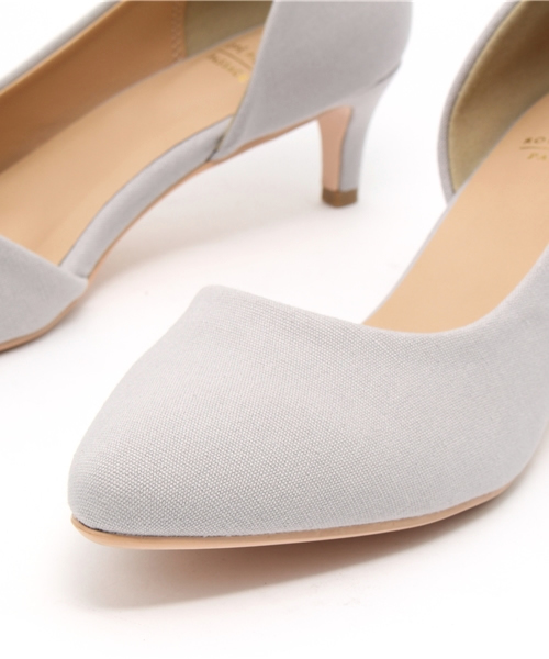 ROPE' PICNIC（ロペピクニック）の「カラーサイドオープンパンプス（パンプス・レディース・グレー/オレンジ系その他/ネイビー/イエロー・37/36/38/39）」の9枚目の写真