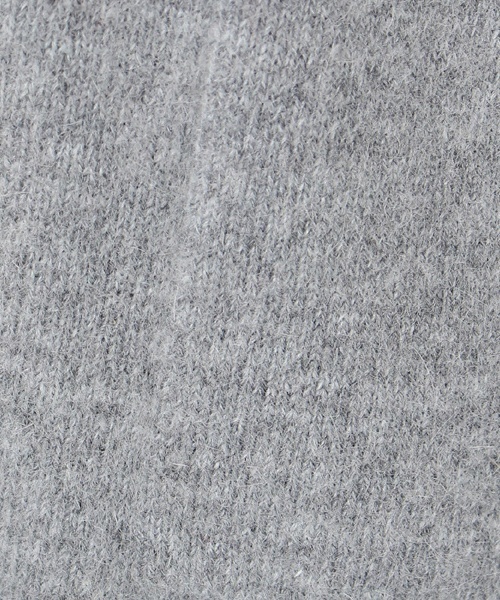 laboratory work（ラボラトリーワーク）の「フェレット混袖ボリュームロングカーデ（カーディガン/ボレロ・レディース・モカ/キャメル/杢グレー/ブラック・MEDIUM）」の12枚目の写真