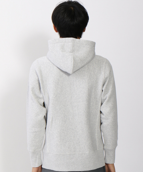 Champion（チャンピオン）の「【別注】CHAMPION リバースウィーブジップパーカー（パーカー・メンズ・アイボリー/グレー/ネイビー・2/3/4）」の6枚目の写真