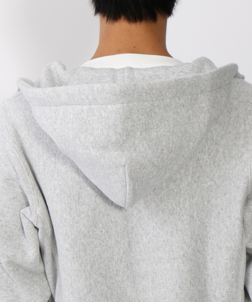 Champion（チャンピオン）の「【別注】CHAMPION リバースウィーブジップパーカー（パーカー・メンズ・アイボリー/グレー/ネイビー・2/3/4）」の10枚目の写真