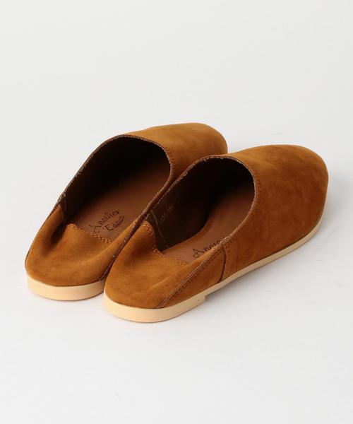 Another Edition（アナザーエディション）の「フェイクスウェードバブーシュ（その他シューズ・レディース・ナチュラル/ブラウン/ケリー・SMALL/LARGE/MEDIUM）」の6枚目の写真