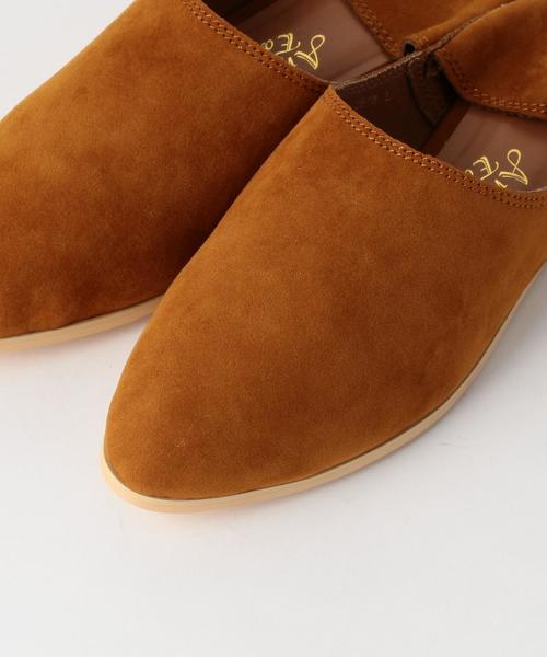 Another Edition（アナザーエディション）の「フェイクスウェードバブーシュ（その他シューズ・レディース・ナチュラル/ブラウン/ケリー・SMALL/LARGE/MEDIUM）」の7枚目の写真