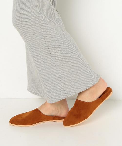 Another Edition（アナザーエディション）の「フェイクスウェードバブーシュ（その他シューズ・レディース・ナチュラル/ブラウン/ケリー・SMALL/LARGE/MEDIUM）」の9枚目の写真