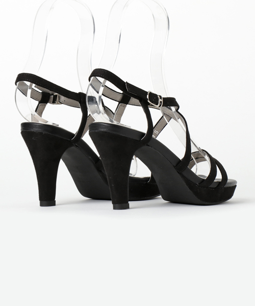 ORiental TRaffic（オリエンタルトラフィック）の「春夏新作★ストラップヒールサンダル★7221（サンダル・レディース・ベージュ/グレー/ブラック・M/S/L/LL）」の6枚目の写真