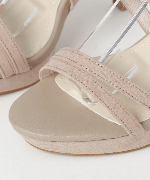 ORiental TRaffic（オリエンタルトラフィック）の「春夏新作★ストラップヒールサンダル★7221（サンダル・レディース・ベージュ/グレー/ブラック・M/S/L/LL）」の14枚目の写真