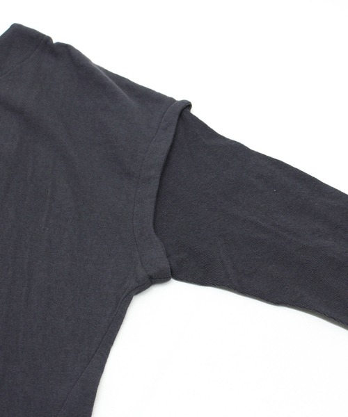 Audition(オーディション)の「M0442 接結天竺ルーズプルオーバー(Tシャツ/カットソー・レディース・杢グレー/ホワイト/ブラック・MEDIUM)」の10枚目の写真