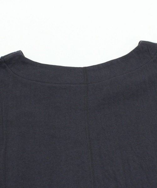 Audition(オーディション)の「M0442 接結天竺ルーズプルオーバー(Tシャツ/カットソー・レディース・杢グレー/ホワイト/ブラック・MEDIUM)」の8枚目の写真