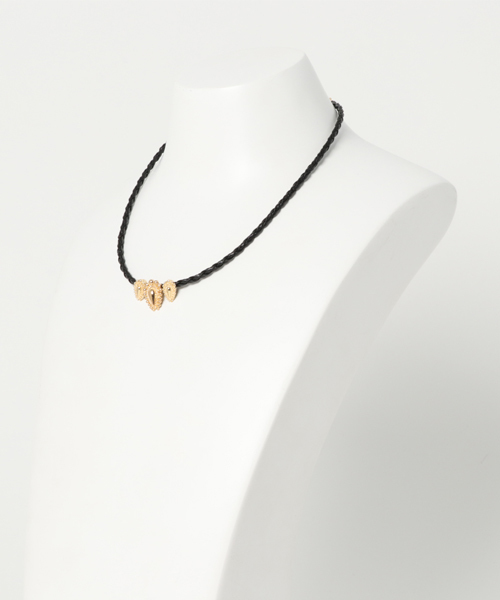 NATURAL BEAUTY BASIC(ナチュラルビューティーベーシック)の「メタルチャームチョーカー(チョーカー・レディース・ブラック・フリ-)」の5枚目の写真