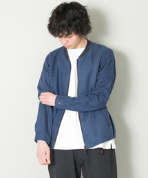 URBAN RESEARCH | UR　WAVE LINENナローリブブルゾン(ブルゾン)