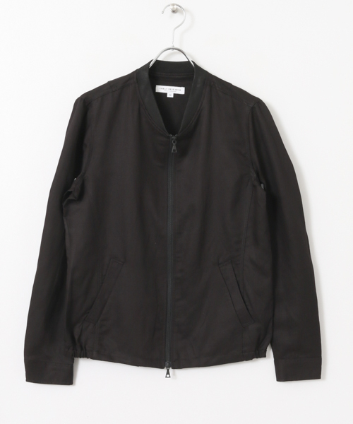 URBAN RESEARCH（アーバンリサーチ）の「UR　WAVE LINENナローリブブルゾン（ブルゾン・メンズ・ライトインディゴブルー/カーキ/ブラック・LARGE/MEDIUM）」の10枚目の写真