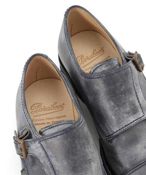 Paraboot（パラブーツ）の「Paraboot ウィリアム WILLIAM（ドレスシューズ・メンズ・ネイビー・7.5/8/6.5/7）」の2枚目の写真