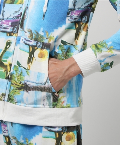 JACKROSE（ジャックローズ）の「フォトセットアップ（パーカー・メンズ・サックスブルー/パープル・L/M）」の16枚目の写真