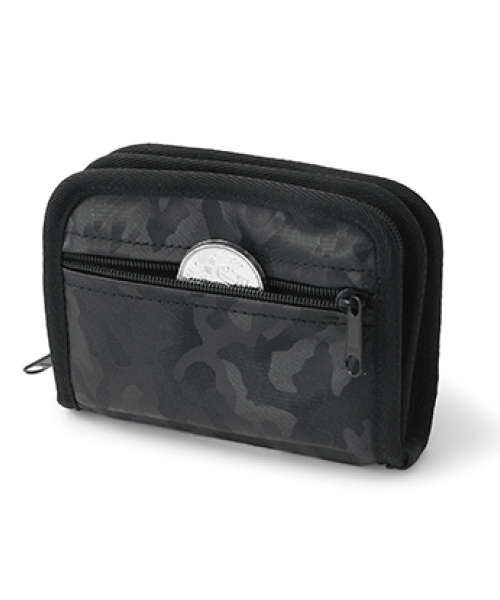 NOMADIC（ノーマディック）の「カモフラナイロンPVC 二つ折りジャバラ財布（財布・メンズ・ブラック・FREE）」の7枚目の写真