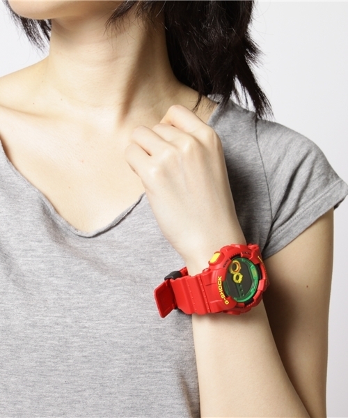 BEAMS BOY（ビームスボーイ）の「G-SHOCK / ”GD-100RF-4DR ”（アナログ腕時計・レディース・レッド・ONE SIZE）」の7枚目の写真