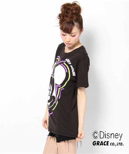 DANCE LB-03(ダンス エルビー・ゼロスリー)の「BOYS Tシャツ(Mickey)(Tシャツ/カットソー・レディース・ホワイト系/ブラック系/グリーン系3・FREE)」の5枚目の写真