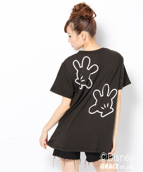 DANCE LB-03(ダンス エルビー・ゼロスリー)の「BOYS Tシャツ(Mickey)(Tシャツ/カットソー・レディース・ホワイト系/ブラック系/グリーン系3・FREE)」の6枚目の写真