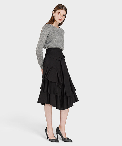 CHARLES & KEITH(チャールズ & キース)の「ポインテッドドルセーヒール / POINTED D'ORSAY HEELS(パンプス・レディース・ブラック/シルバー・22.5cm/23.5cm/23cm/24.5cm/25.5cm/25cm)」の6枚目の写真