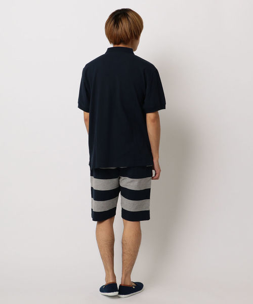 Champion(チャンピオン)の「Champion×SHIPS JET BLUE: 別注 セットアップ ポロシャツ×ボーダーショーツ(ポロシャツ・メンズ・グリーン/ネイビー/ブラック/グレー/ホワイト・SMALL/MEDIUM/LARGE)」の22枚目の写真
