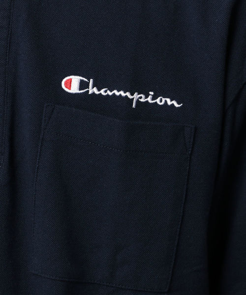 Champion(チャンピオン)の「Champion×SHIPS JET BLUE: 別注 セットアップ ポロシャツ×ボーダーショーツ(ポロシャツ・メンズ・グリーン/ネイビー/ブラック/グレー/ホワイト・SMALL/MEDIUM/LARGE)」の18枚目の写真