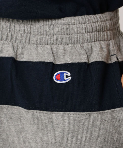 Champion(チャンピオン)の「Champion×SHIPS JET BLUE: 別注 セットアップ ポロシャツ×ボーダーショーツ(ポロシャツ・メンズ・グリーン/ネイビー/ブラック/グレー/ホワイト・SMALL/MEDIUM/LARGE)」の14枚目の写真