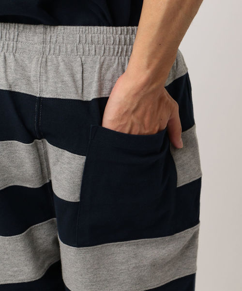 Champion(チャンピオン)の「Champion×SHIPS JET BLUE: 別注 セットアップ ポロシャツ×ボーダーショーツ(ポロシャツ・メンズ・グリーン/ネイビー/ブラック/グレー/ホワイト・SMALL/MEDIUM/LARGE)」の11枚目の写真