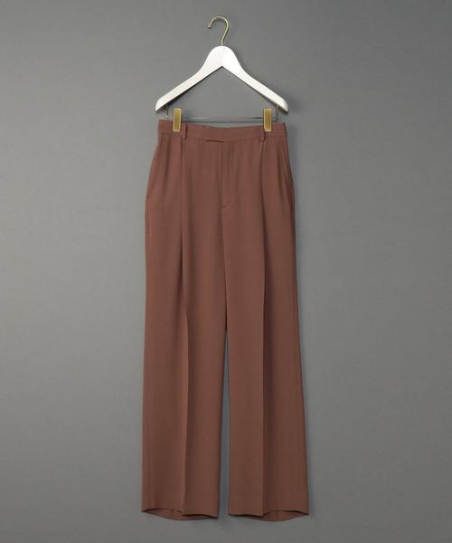 purenudisthost х 6 6（ロク）の「＜6(ROKU)＞GEORGETTE HIGH WAIST PANTSⅡ/パンツ（その他パンツ）」 - WEAR
