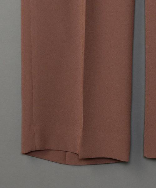 6（ロク）の「＜6(ROKU)＞GEORGETTE HIGH WAIST PANTSⅡ/パンツ（その他パンツ・レディース・モカ/ピンク/ライム・38/36/34）」の9枚目の写真