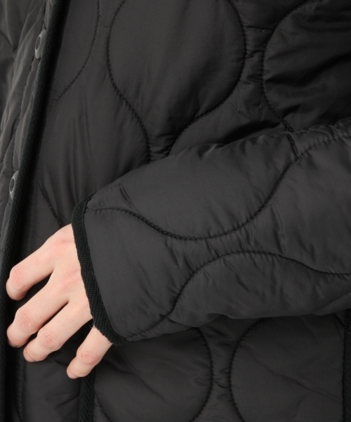 A part by（アパートバイ）の「Pキルティングジャケット 782513（ブルゾン・レディース・ブラック/カーキ・FREE）」の8枚目の写真