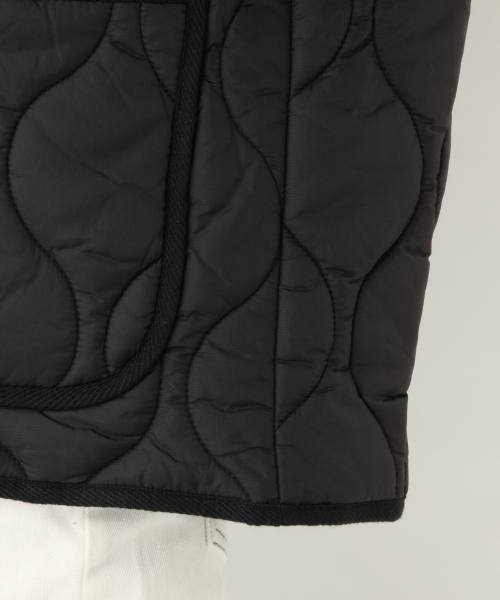 A part by（アパートバイ）の「Pキルティングジャケット 782513（ブルゾン・レディース・ブラック/カーキ・FREE）」の10枚目の写真