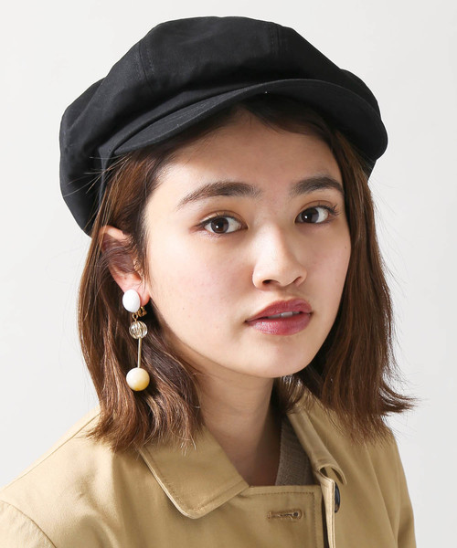 WEGO（ウィゴー）の「WEGO/ボリュームキャスケット（キャスケット・レディース・ブラック/ベージュ/その他1/ブラック系その他/ベージュ系その他・FREE）」の2枚目の写真