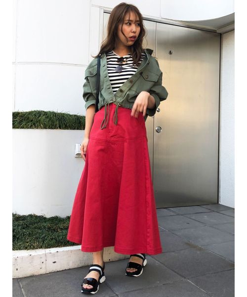 dazzlin（ダズリン）の「Cherish Tシャツ（Tシャツ/カットソー・レディース・オフホワイト/ピンク/その他1・FREE）」の10枚目の写真