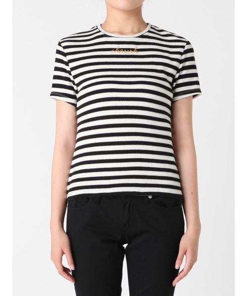 dazzlin（ダズリン）の「Cherish Tシャツ（Tシャツ/カットソー・レディース・オフホワイト/ピンク/その他1・FREE）」の22枚目の写真