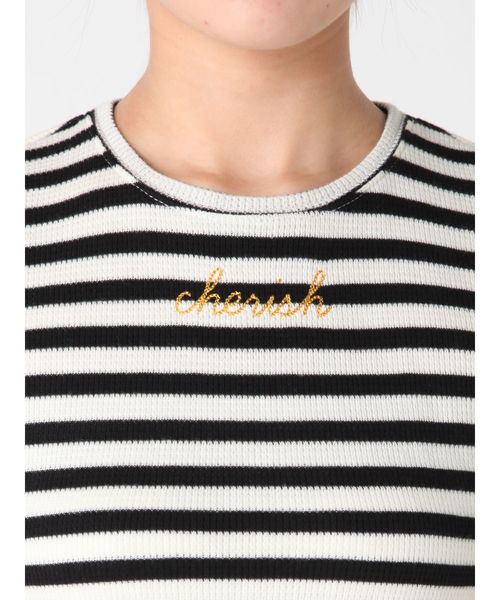 dazzlin（ダズリン）の「Cherish Tシャツ（Tシャツ/カットソー・レディース・オフホワイト/ピンク/その他1・FREE）」の19枚目の写真